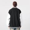 Retro Baseballtrikot vielseitige Farbabstimmung Jacke Herren Frühling und Herbst neue trendige Marke lockeres Oberteil
