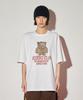 Lujeoseukeulleob Yeti Graphic Short Sleeve T-Shirt White