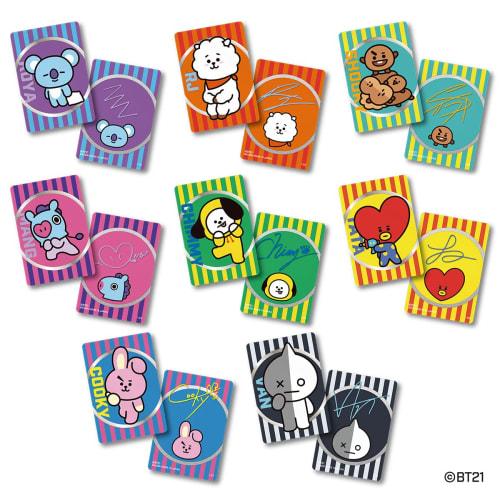 BANDAI BT21 Metal Card Collection (BOX)
