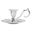 Drip Catcher Tray Taper Candle Holder Handle Stand Handheld Candle Stand  Home Decoration