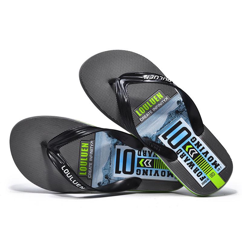 Men's Trendy Non-Slip Flip-Flops for Home and Beach - 2025 Summer Collection