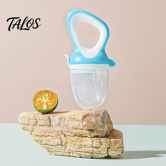 Fresh Food Feeder for Baby Silicone Fruit Pacifier, Self Feeding And Teething Easy Grip Teether Relief Toy, to Hold Seamless Odorless Toddler Nibbler
