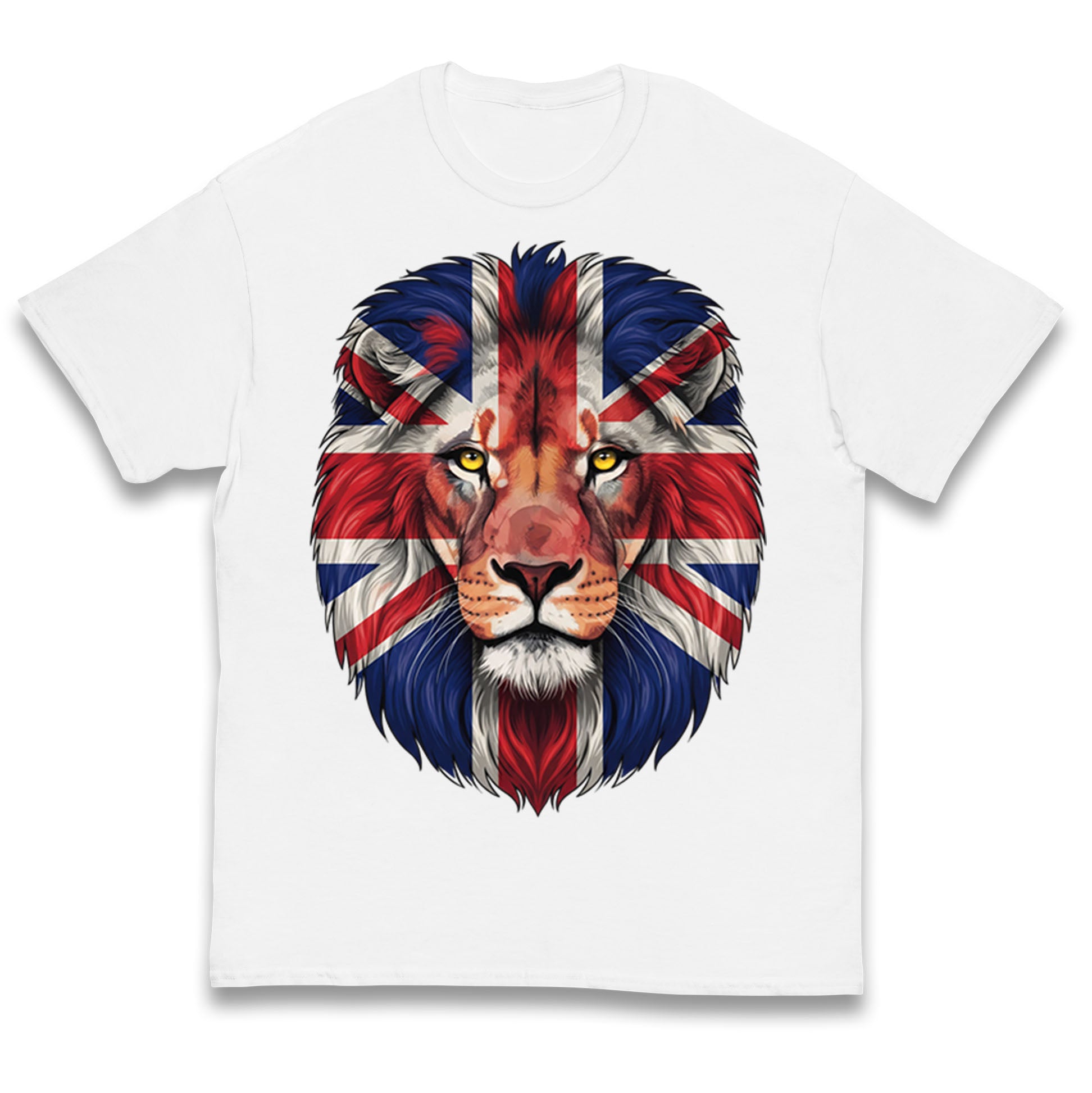 Union Jack Lion Kids T Shirt 140