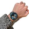 Swiss Multifunctional Men's Mechanical Watch Steel Belt Luminous Quartz Watch