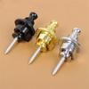 Pack of 2 Guitar Strap Locks Easy to Use Guitars Strap Buttons Metal Texture Bass Straps Locks Metal Guitar Pins