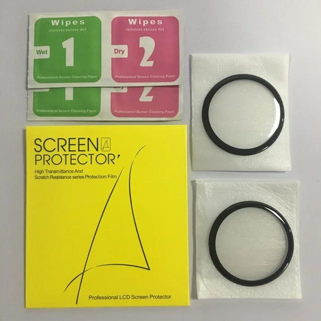 20D Screen Protectors Glass For Samsung Galaxy Watch Active 2 40mm 44mm Full Cover Curved Edge Protective Film Scratch Resistant