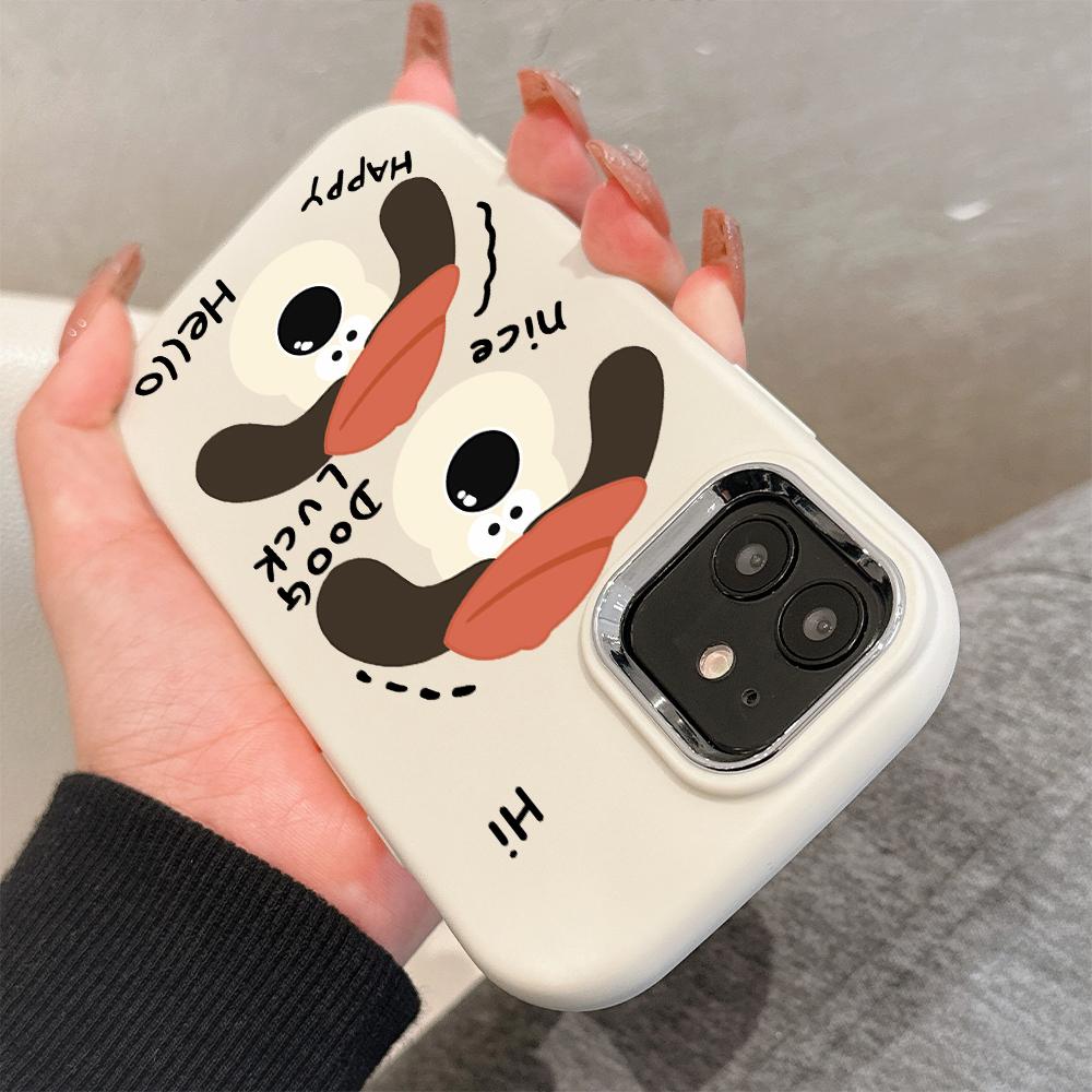 For iPhone 15 14 13 11ProMax 14 15 16 Samsung S25 S24 S23 S22 Redmi 10 13 14C Cartoon Black Cat Silver Edge Soft Liquid Silicone Protective Casing