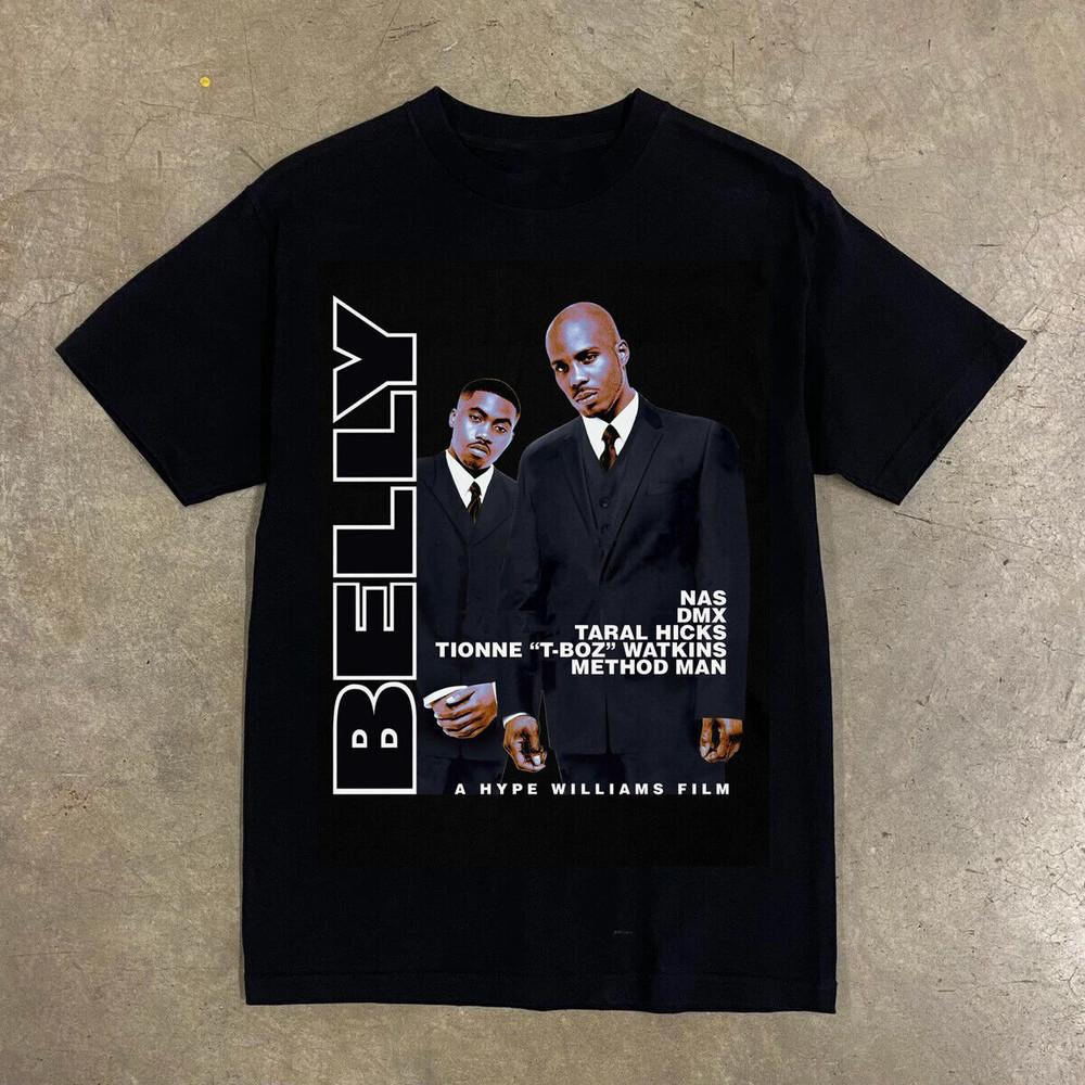 Belly 1998 Movie Black Short Sleeve T Shirt Full Size S-5XL Unisex T-Shirt XXXXL