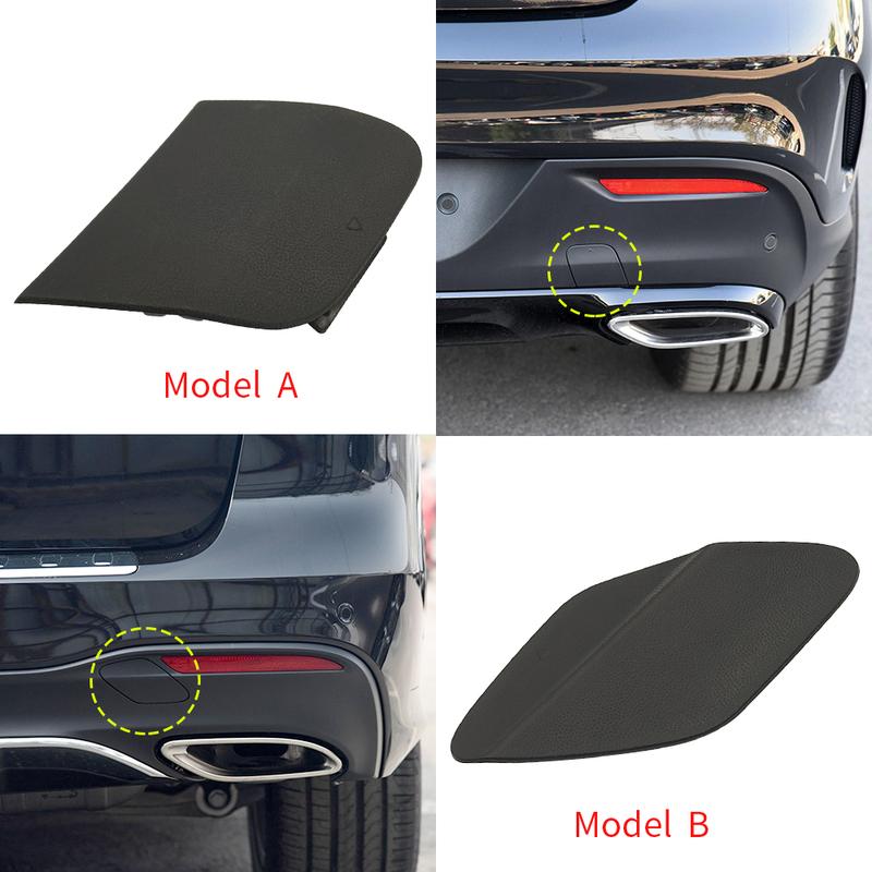 For Mercedes W292 W166  Car Rear Bumper Tow Hook Cover Cap Black For Benz GLE GLS Class GLE300 GLE350 GLS450 GLS550 1668858322