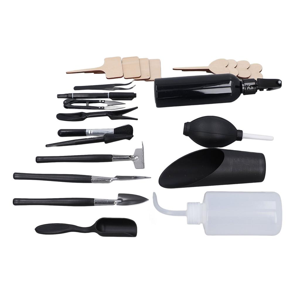 23pcs Succulent Tools Miniature Garden Transplanting Tools Set for Bonsai Plant Small Indoor Plant