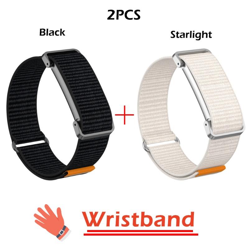 Bizepsband für Google Fitbit Air Band Neues gewebtes Nylon Fitness Tracker Ersatzarmband für Google Fitbit Air Strap