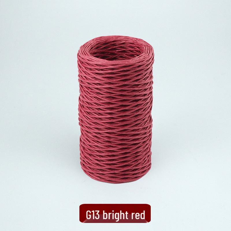 50m/100m Paper Rope 1mm/2mm Diameter for Handmade DIY Projects