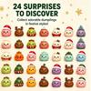 Dumpling Squishy Advent Calendar Christmas  24 Days Countdown Slow Rising Squeeze Sensory Fidget Home Decor Holiday Gifts