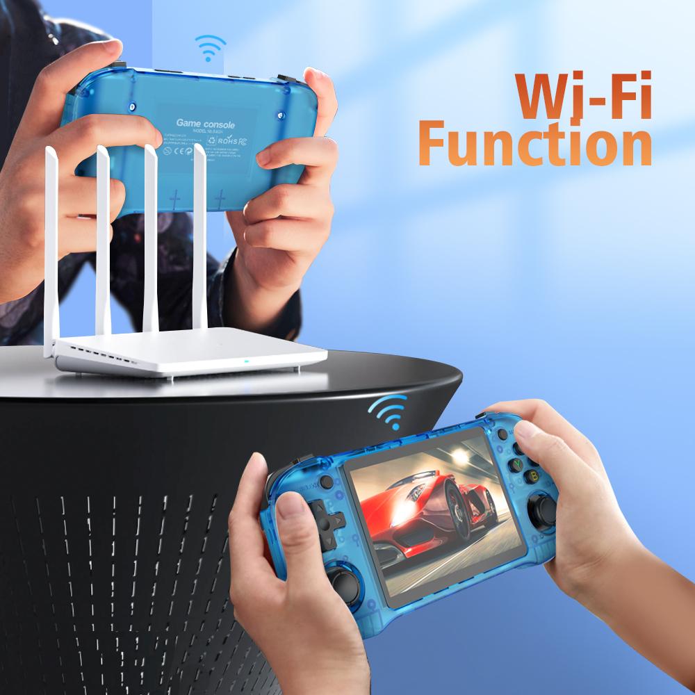 Retro R46H Portable Gaming Console, Linux System, 4.2" IPS Portable Handheld, 64 GB, Video Games