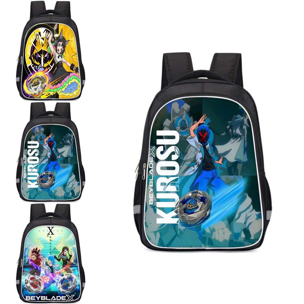 Beyblade X Large Capacity Backpack Lightweight Oxford Bag For School Essentials