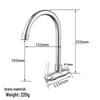 Huang Chao Copper Wall-Mounted Kitchen Faucet for Mop Pool, Single Cold Water, 4-Point Sink