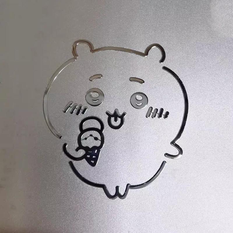 

Милые металлические наклейки Чиикава, наклейки для компьютера, фаблета, телефона, маленькие наклейки для DIY, наклейки для украшения стакана для воды, подарок для детей, девочек