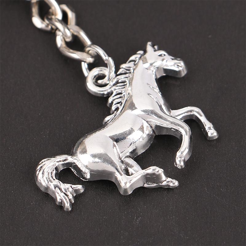 Animal Keychain Vintage Horse Pendant Keyring Bag Accessories Keychain Pendant