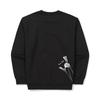 [Snowpeak] Collar Graphic Sweatshirt Black (S24FMFHT34)