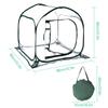 Insulation Warm Room Greenhouse With Ground Nail Outdoor Indoor Glass Fiber Rod Safe Useful Plastic Portable Garden Green House
