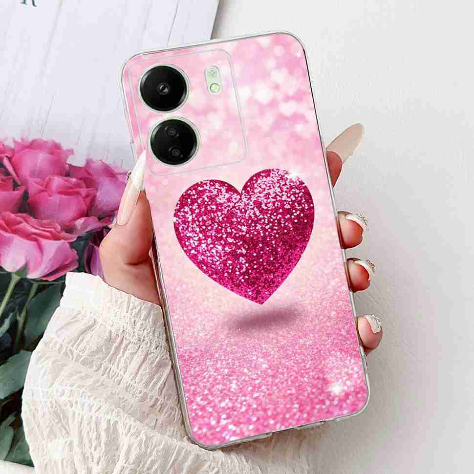 For Xiaomi Redmi 13C 4G Case Redmi13C 2023 New Fashion Pattern Cover Silicone Soft Phone Case For Xiaomi Poco C65 PocoC65 Fundas