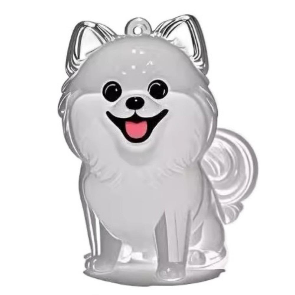 

Transparent Dog Fur Storage Pendant Fur Storage Capsule DIY Accessories Portable Souvenirs Keychain Cute Pet Hair Container