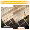 Deck-Richtwerkzeug der dritten Generation Deck-Verzugskorrektor Deck-Bogenrichtwerkzeug Verwendet für Holz- und Metallverbindungen