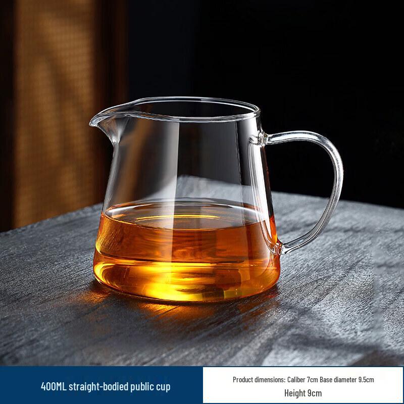 Borosilicate Glass Fair Cup & Tea Infuser Set