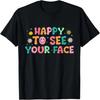 Happy Turkey Day Thanksgiving Gifts Pilgrim Costume Leg Day T-Shirt