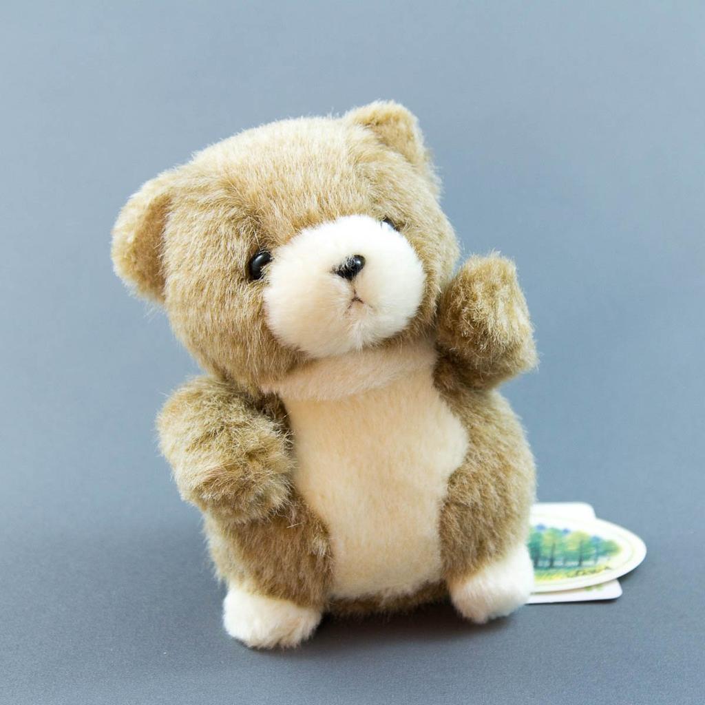 Bamboo Shoot Forest Friends Mini Bear Brown Plush Toy 85208