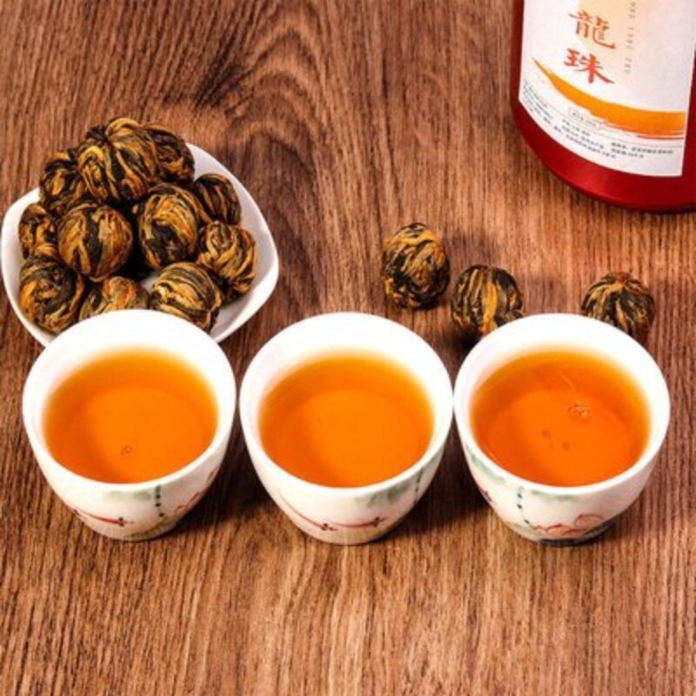 Yunnan Dian Hong Black Tea Lily Flower Dragon Balls 500g