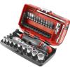 Facom 1/4" Metric Socket Set (6.3mm) 25 Pieces RL.NANO112