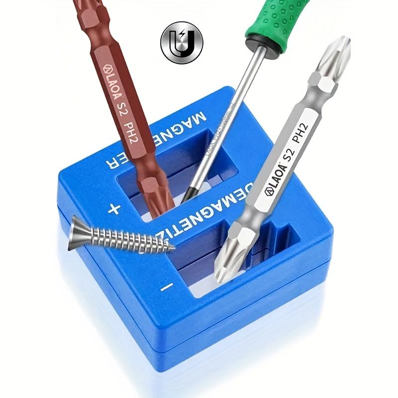 Screwdriver Magnetizer High Quality Magnetic Demagnetizer Tool Blue Screwdriver Magnetic Screwdriver Tool Screwdriver