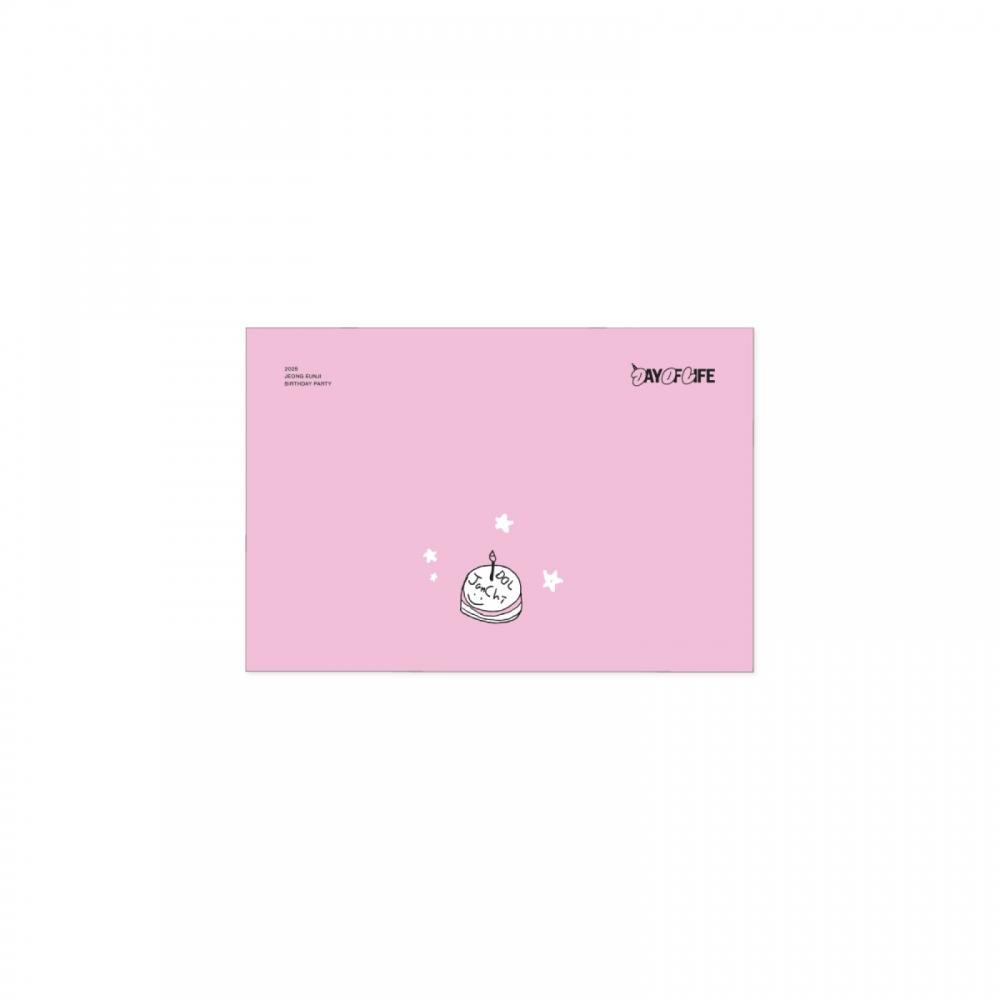 Набор ко дню рождения Чон Ын Джи 2025 01 Официальный мерч ко дню рождения