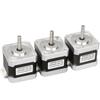 42 Zwei-Phasen Niederspannungs Hybrid Schrittmotor 17HS4401 Adapter für 3D-Drucker Überwachungsgeräte