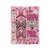 Breast Cancer Awareness Hope Halloween In October We Wear Pink Flannel Blankets Throw Blankets for Home Plush Thin Quilt