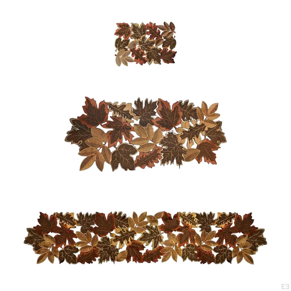 Fall Thanksgiving Table Mat Autumn Theme,Tabletop Decoration,Party Home Kitchen Farmhouse Harvest