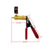 Multifunctional Car Vacuum Pump Tester, Handbrake Fluid Discharge Tool, 0~30inHg 0~760mmHg (kPa)Can Easily Empty The Car Brake,Universally.