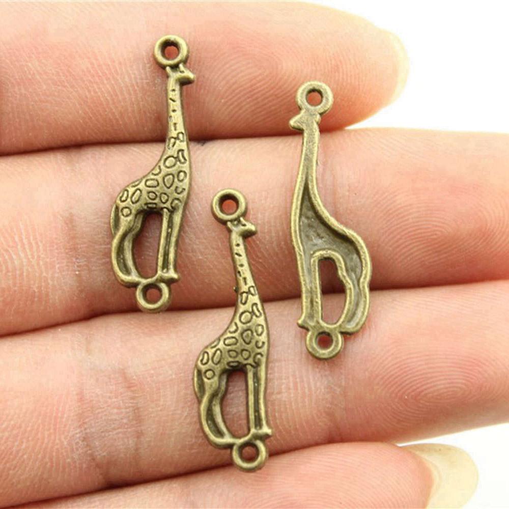 Шармы Динозавр Животные Медведь Подвески Винтажные Ювелирные Изделия QC040 A09-10pcs-29x8mm