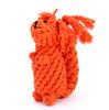 High Quality Durable Small Animals Design Recycled Cotton Braided Rope Chew Pet Tough Squeaky Dog Chew Toys