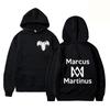 Marcus and Martinus Hoodie Sweatshirts Autumn Winter Men Womnen Fashion Brand Oversized Couples Design Hoodies
