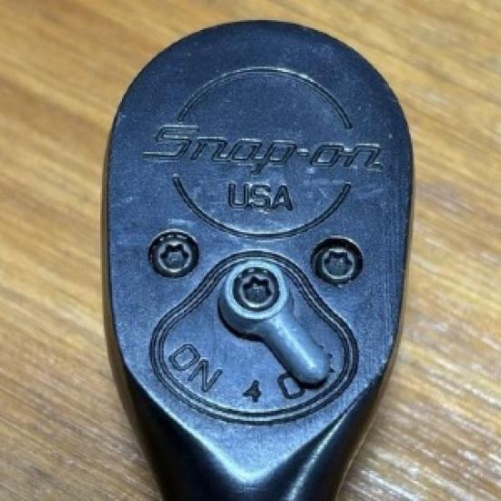 Snap-on Tools  3/8" Ratchet GF830 30Gear  Black USED 7.40”