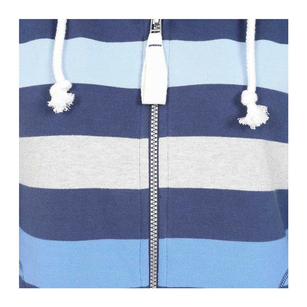 Lazy Jacks Womens/Ladies Striped Button Neck Sweatshirt