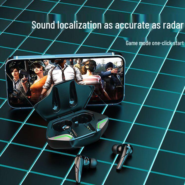 Cross-border TWS Bluetooth In-ear Noise Cancelling Earbuds with Ultra-long Battery Life for E-sports