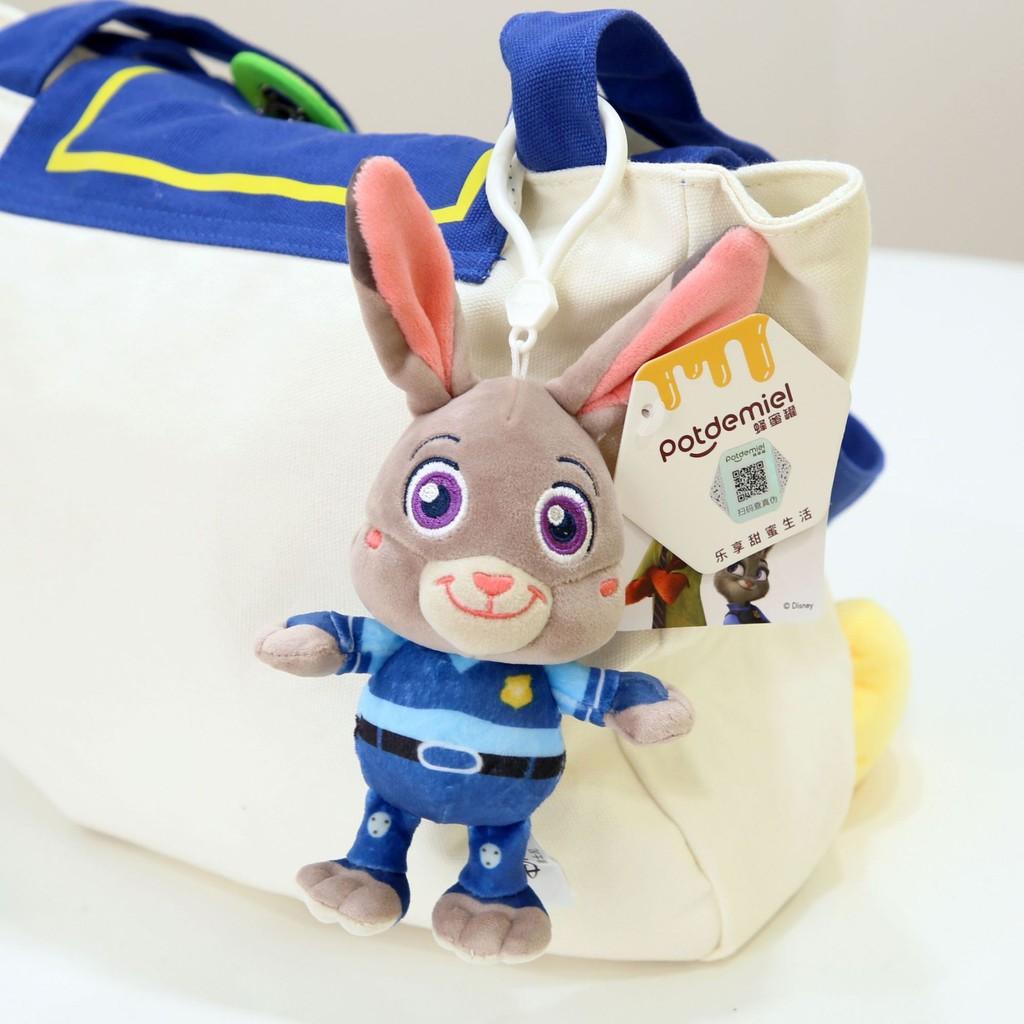 Zootopia Plush Keychain With Nick And Judy For Bag And Gift