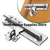 4 Inch Hardware Deurslot Roestvrij Staal Cilinderslot Sluiting Hangslot Sluiting Set Geborsteld Voor Het Vergrendelen Van Deur Raam Lade Kast
