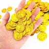 30Pcs Plastic Pirate Coins Pirate Treasure Hunt Coins Halloween Favor Party Supplies Juegos Divertidos Para Fiestas
