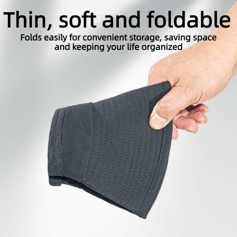 66Cm Big Size Quick Drying Fishman Hat Summer Outdoor Hiking Hat Men'S Uv Protection Wide Brim Sun Cap Women'S Foldable Sun Hat