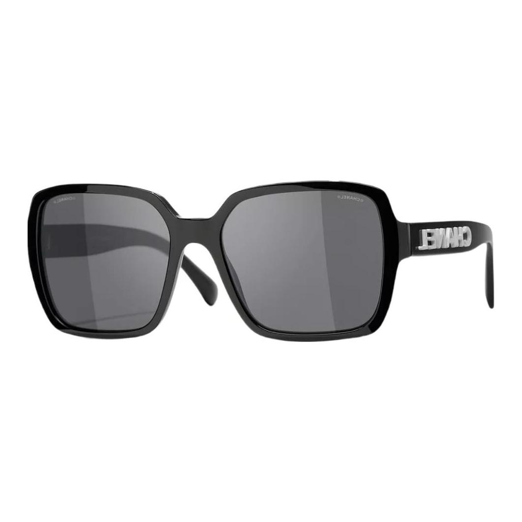 

Chanel Elegant Fashion Classic Trendy Square Sunglasses Unisex sunglasses CH5408A-1026S4 Black,56mm