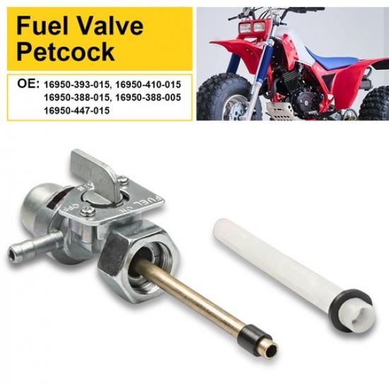 

Fuel Petcock Valve Fit Honda 1985-1987 ATC250SX Big Red 250 ATC250ES ATC350X New